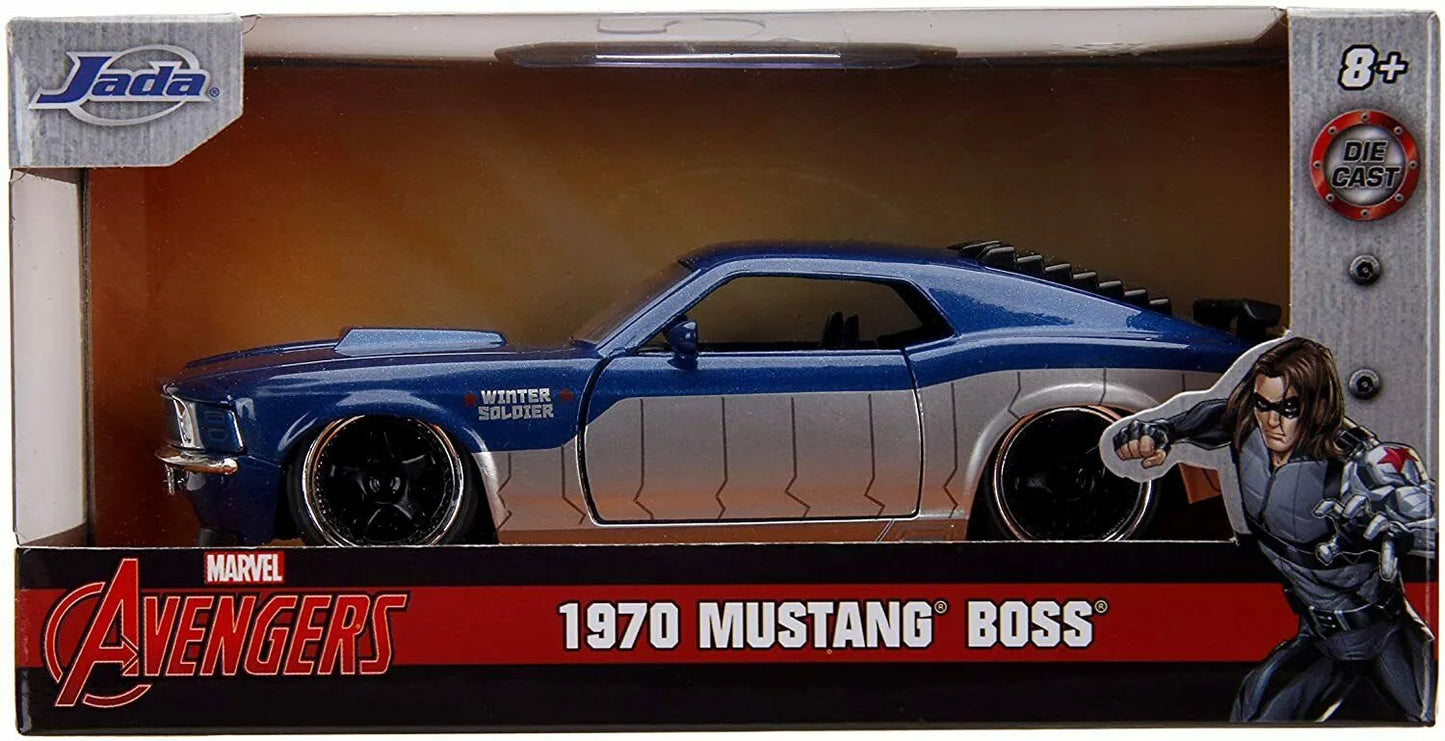 JADA 1970 FORD BOSS MUSTANG WINTER SOLDIER