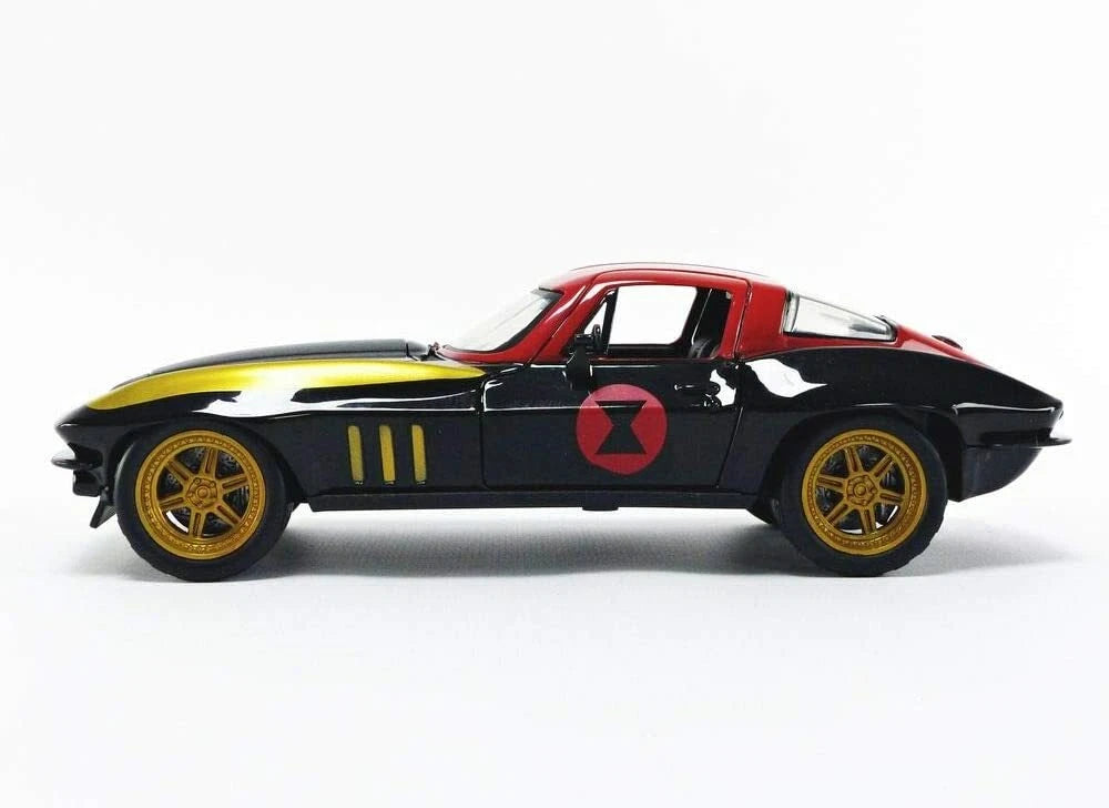 JADA 1966 CHEVROLET CORVETTE BLACK WIDOW