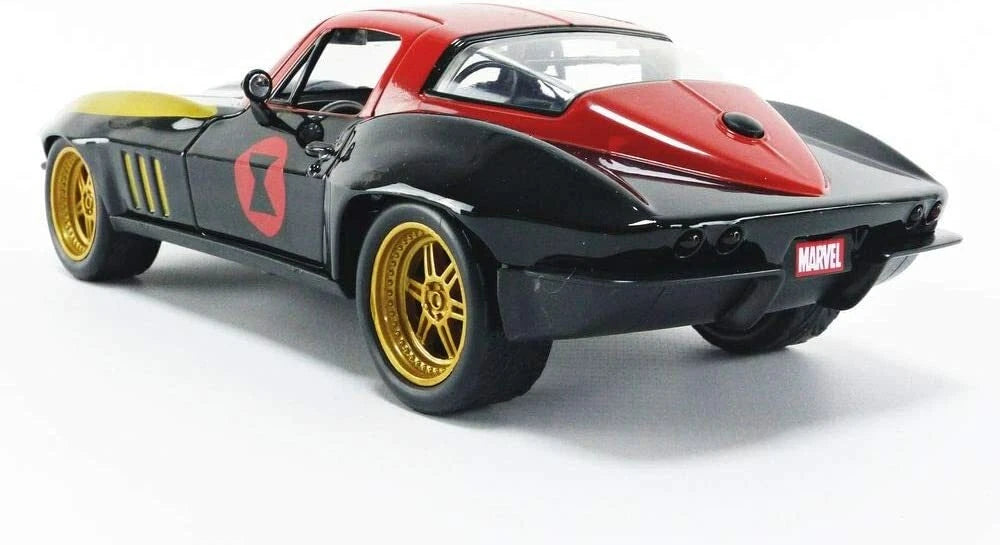 JADA 1966 CHEVROLET CORVETTE BLACK WIDOW