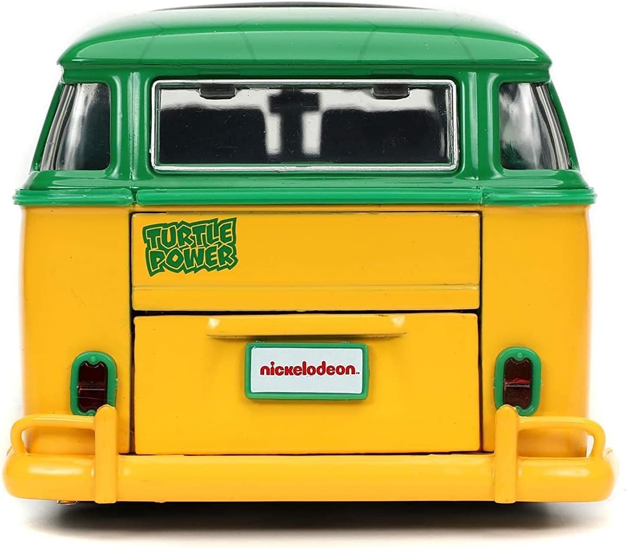 JADA 1962 VW BUS TEENAGE MUTANT NINJA TURTLES WITH LEONARDO FIGURE
