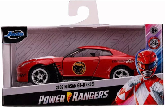 JADA 2009 NISSAN GT-R RED POWER RANGER (POWER RANGERS)