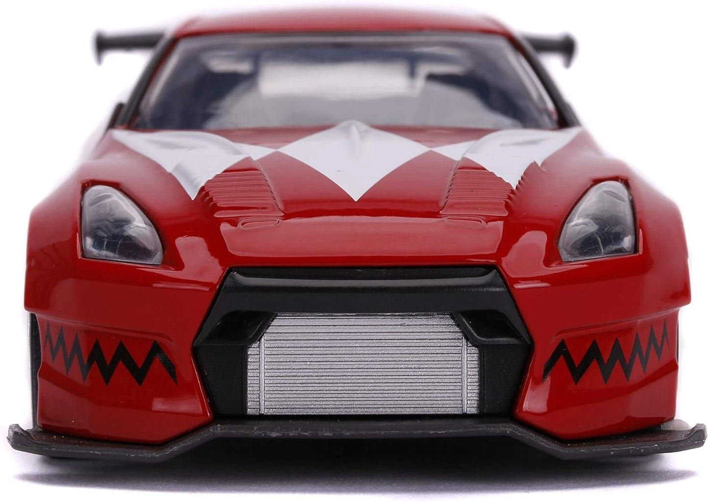 JADA 2009 NISSAN GT-R RED POWER RANGER (POWER RANGERS)