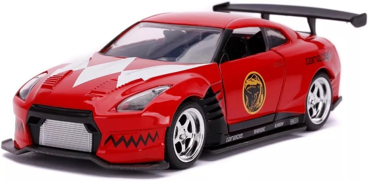 JADA 2009 NISSAN GT-R RED POWER RANGER (POWER RANGERS)