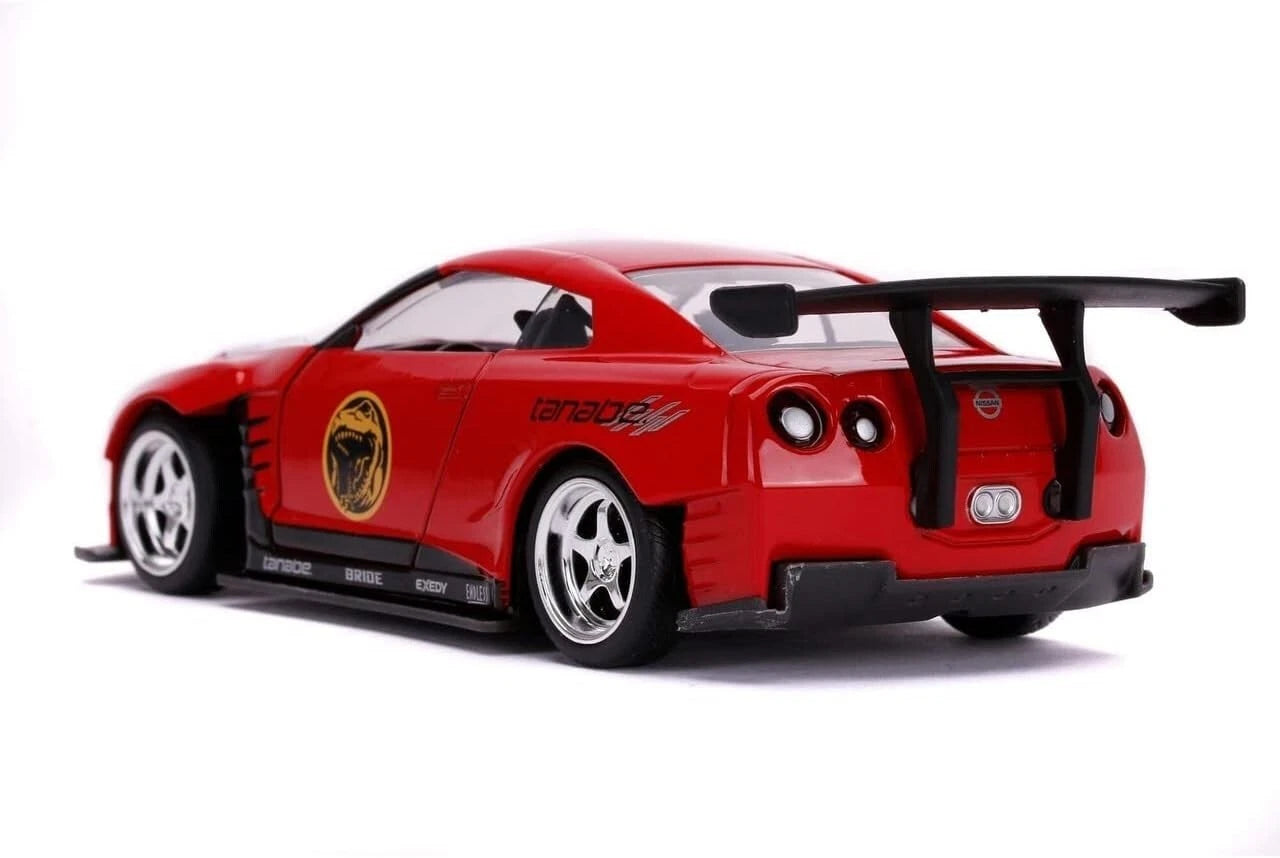 JADA 2009 NISSAN GT-R RED POWER RANGER (POWER RANGERS)