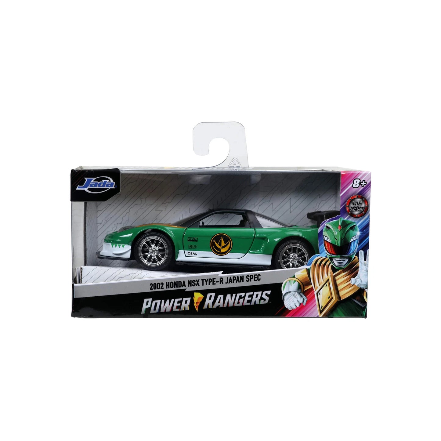 JADA 2002 HONDA NSX TYPE-R GREEN POWER RANGERS