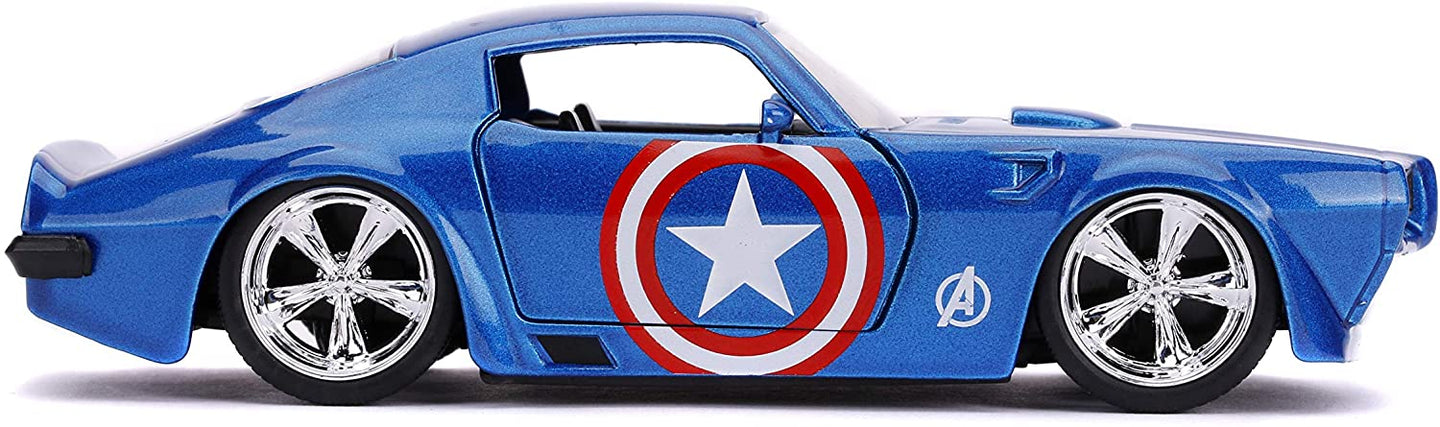 JADA 1972 PONTIAC FIREBIRD CAPTAIN AMERICA