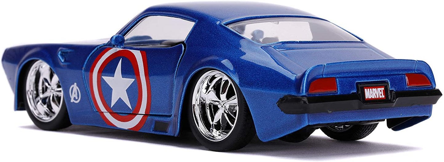JADA 1972 PONTIAC FIREBIRD CAPTAIN AMERICA