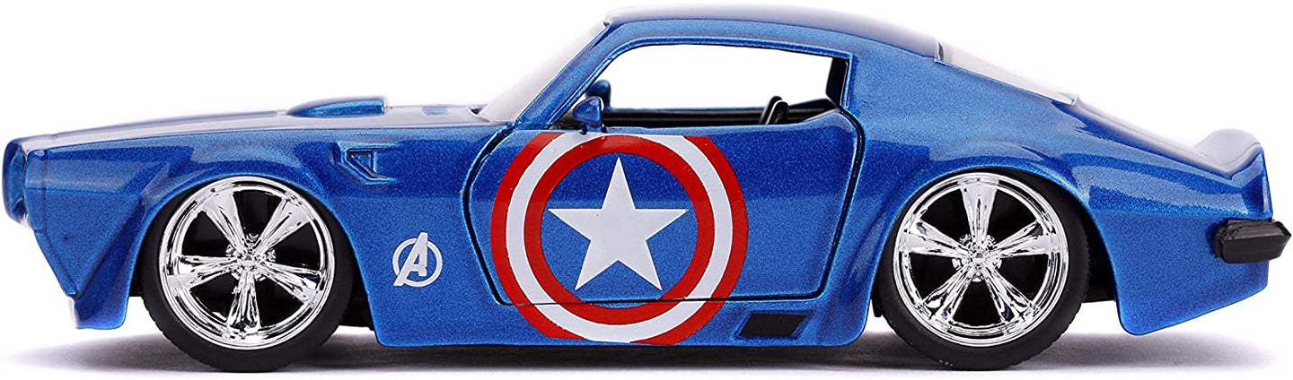 JADA 1972 PONTIAC FIREBIRD CAPTAIN AMERICA