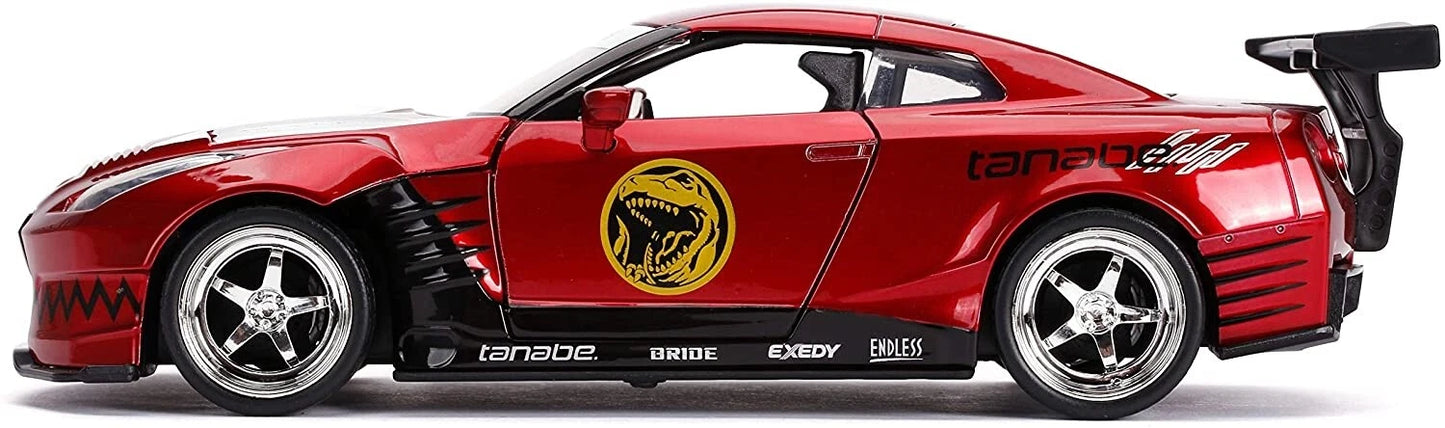 JADA 2009 NISSAN GT-R + RED POWER RANGER
