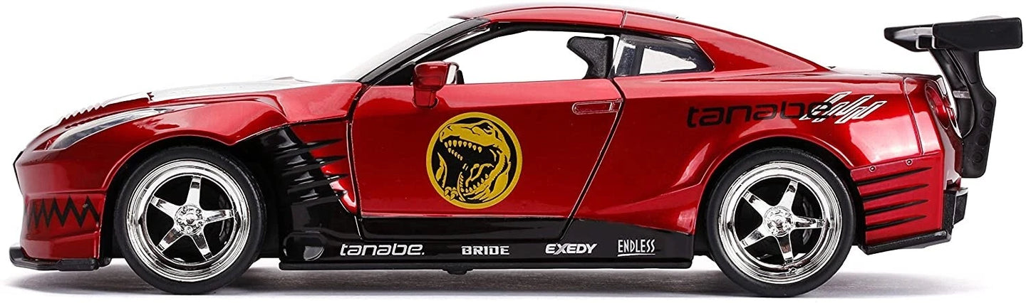 JADA 2009 NISSAN GT-R + RED POWER RANGER