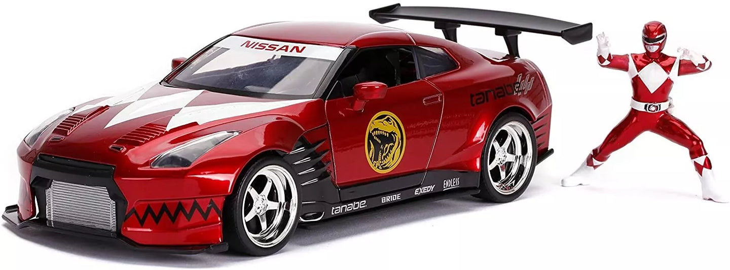 JADA 2009 NISSAN GT-R + RED POWER RANGER