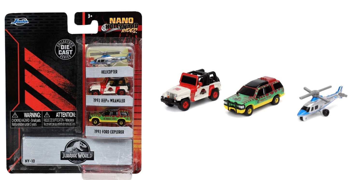 JADA NANO JURASSIC WORLD 3 PACK