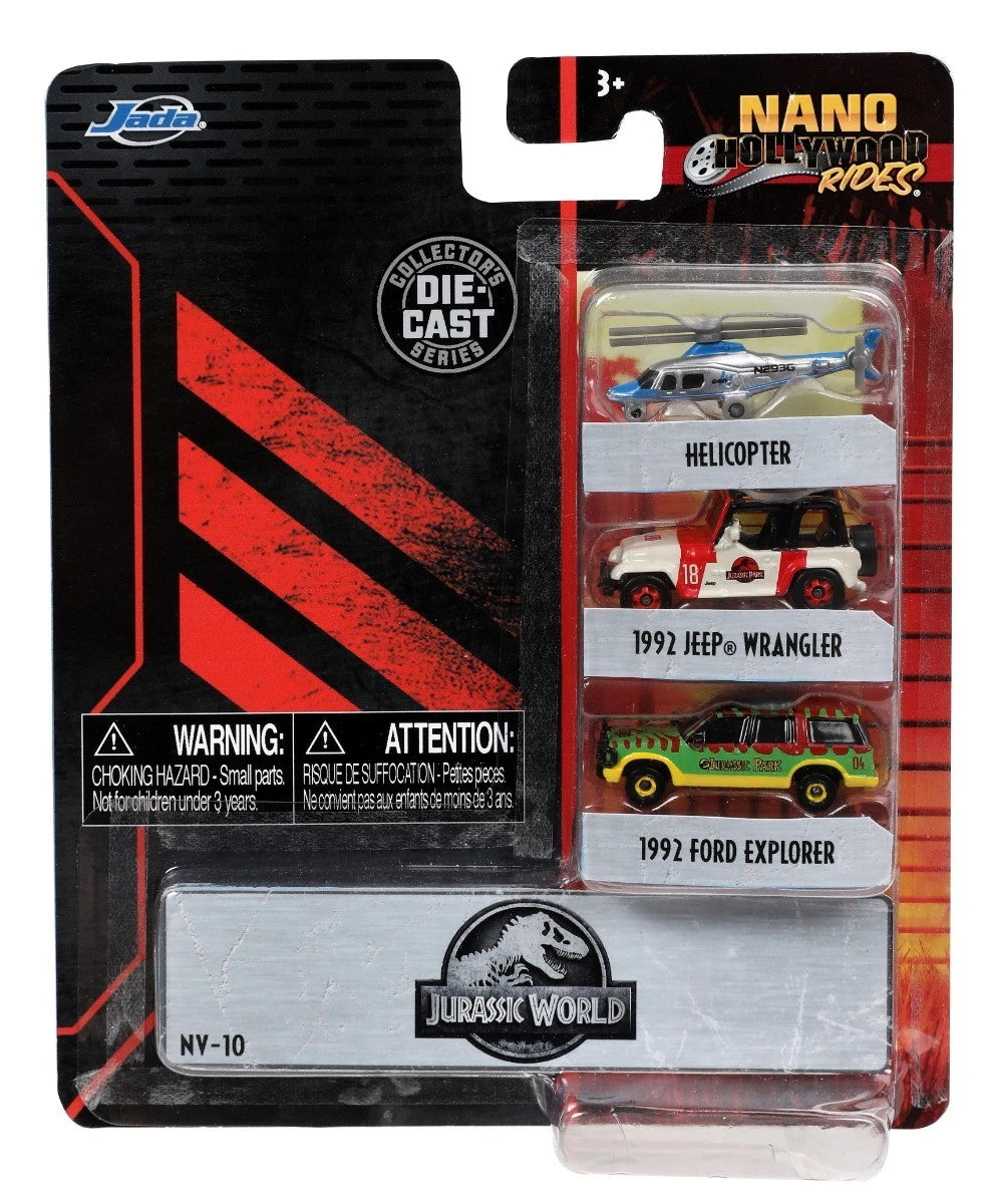 JADA NANO JURASSIC WORLD 3 PACK