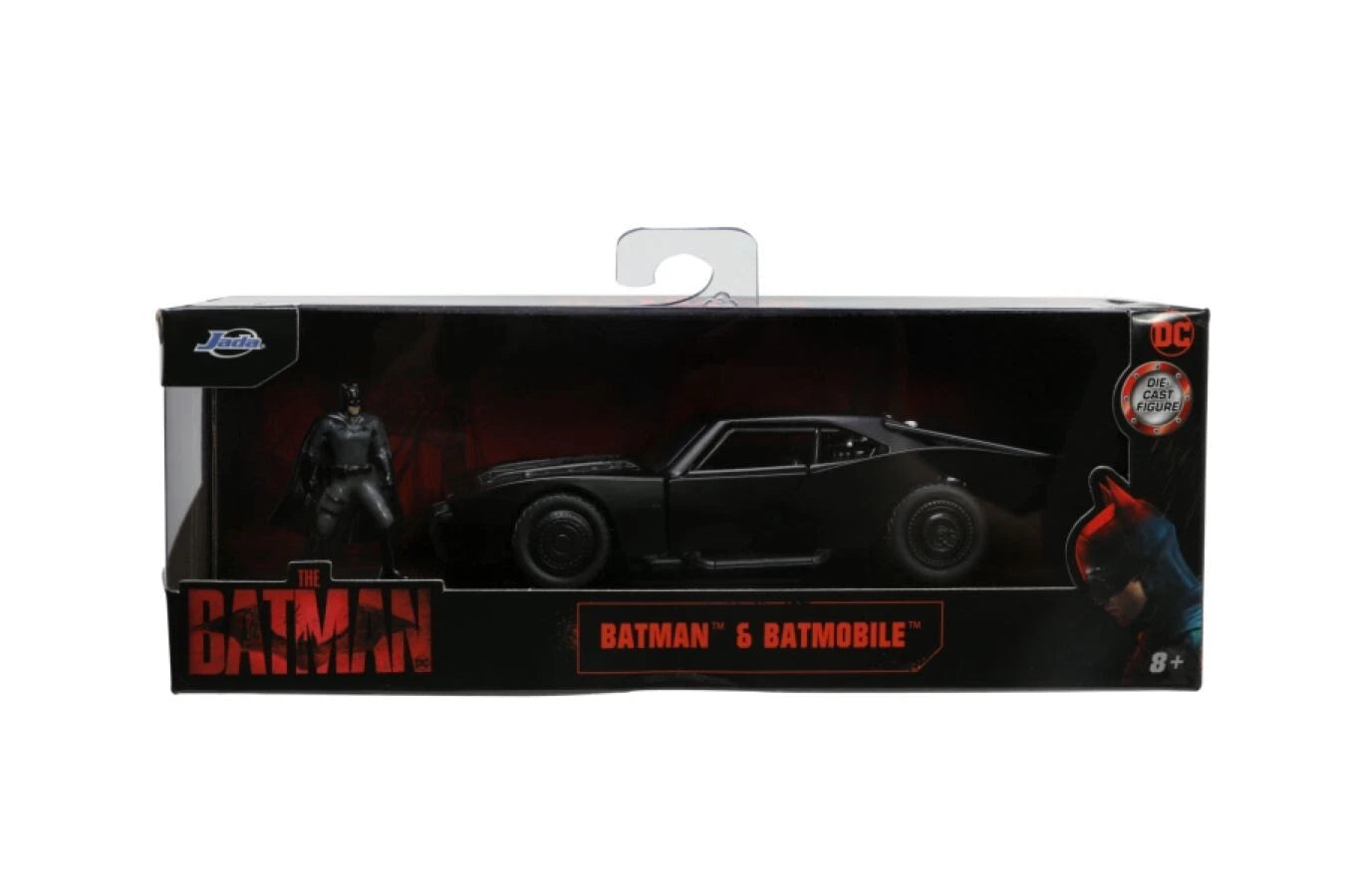 JADA THE BATMAN BATMOBILE WITH DIECAST FIGURE