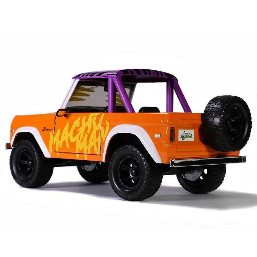JADA 1973 FORD BRONCO WITH "MACHO MAN" RANDY SAVAGE FIGURE