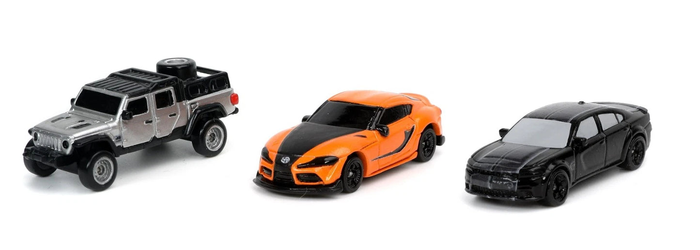 JADA NANO FAST AND FURIOUS 9 3 CAR SET
