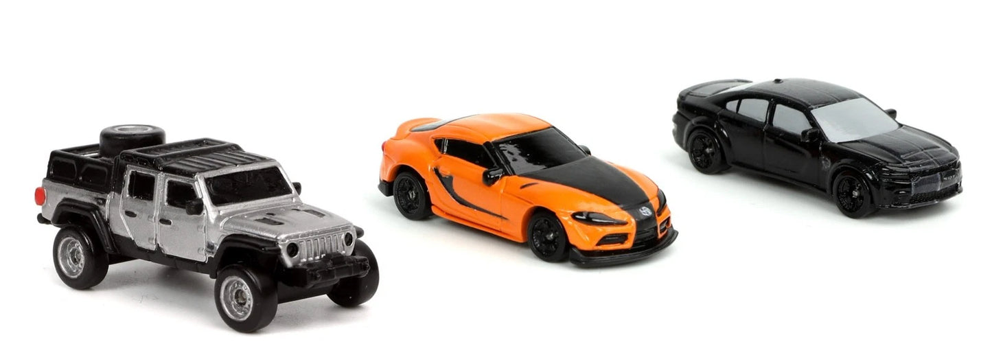 JADA NANO FAST AND FURIOUS 9 3 CAR SET