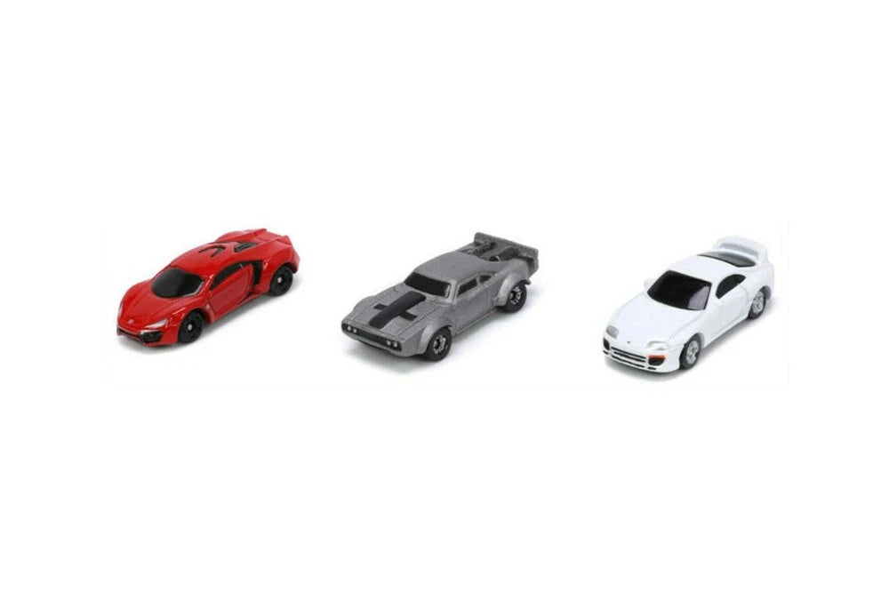 JADA NANO FAST AND FURIOUS 3 CAR SET