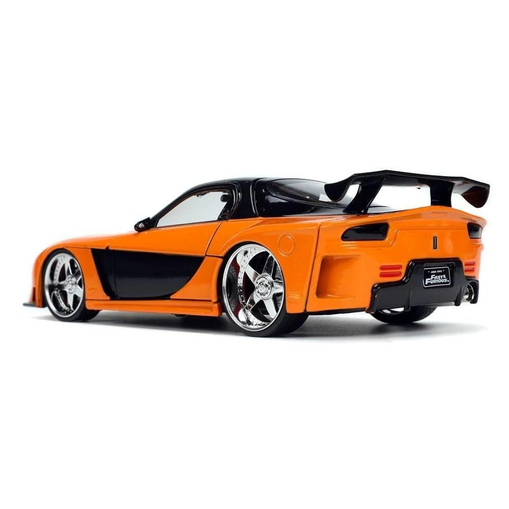 JADA 1995 MAZDA RX-7 WIDEBODY WITH HAN FIGURE FAST AND FURIOUS