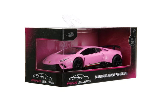 JADA PINK SLIPS 2017 LAMBORGHINI HURACAN PERFORMANTE GLOSSY PINK