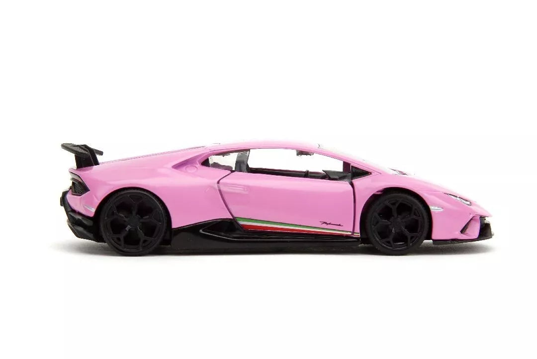 JADA PINK SLIPS 2017 LAMBORGHINI HURACAN PERFORMANTE GLOSSY PINK
