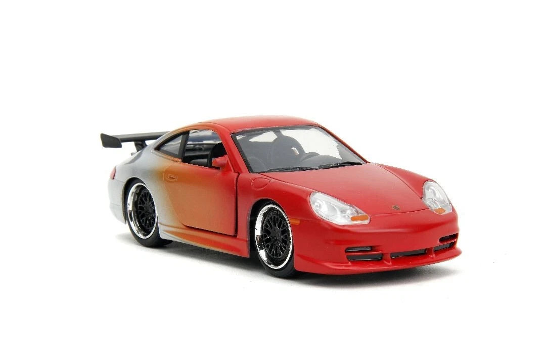 JADA PINK SLIPS PORSCHE 911 GT3 RS ORANGE GRADIENT CANDY SILVER