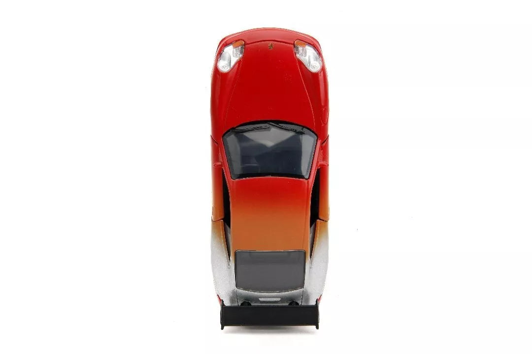 JADA PINK SLIPS PORSCHE 911 GT3 RS ORANGE GRADIENT CANDY SILVER