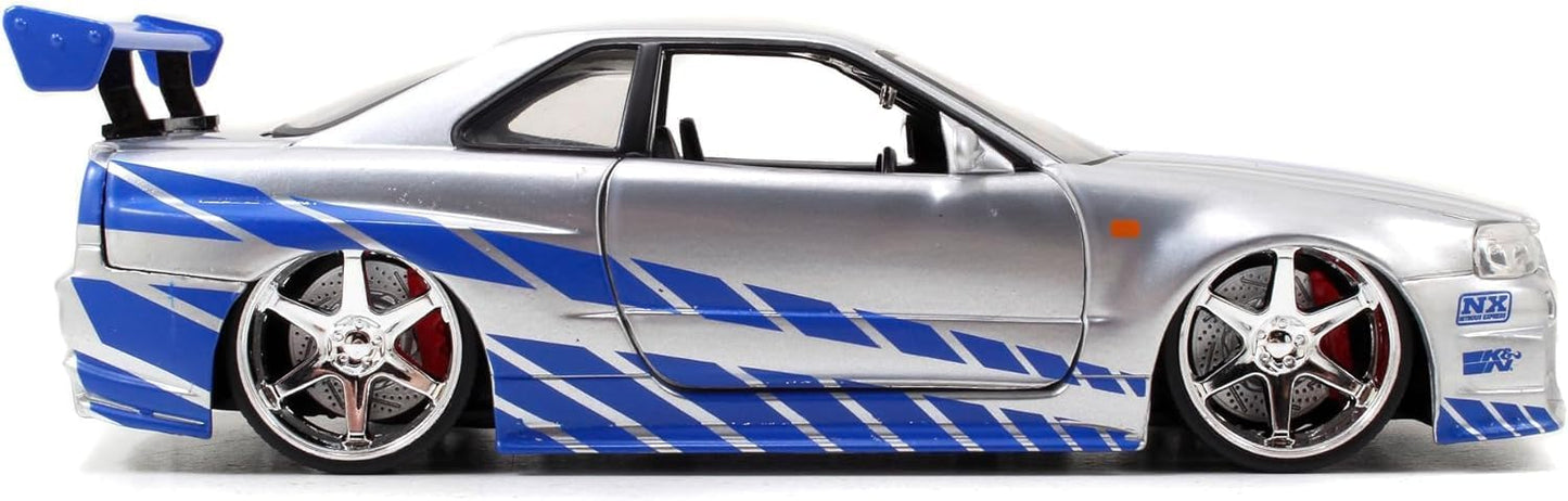 JADA 2002 NISSAN SKYLINE GTR R34 FAST & FURIOUS 7