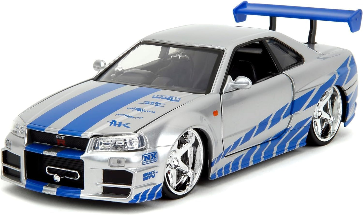 JADA 2002 NISSAN SKYLINE GTR R34 FAST & FURIOUS 7