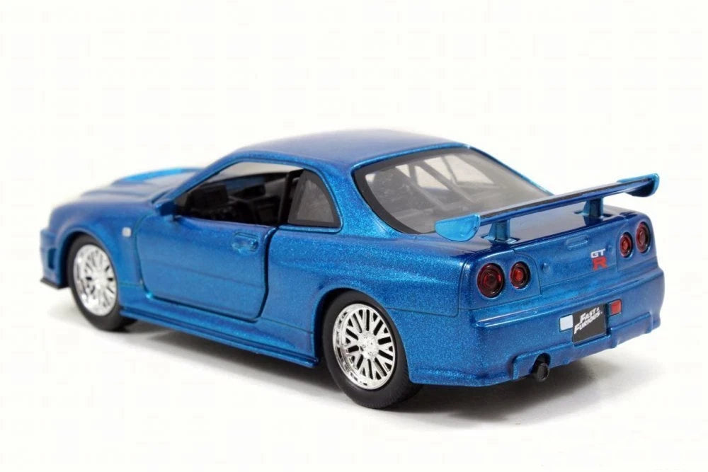 JADA 2002 NISSAN SKYLINE GTR R34 FAST AND FURIOUS