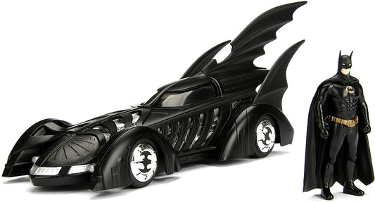 JADA BATMAN 1995 BATMOBILE BATMAN FOREVER + FIGURE