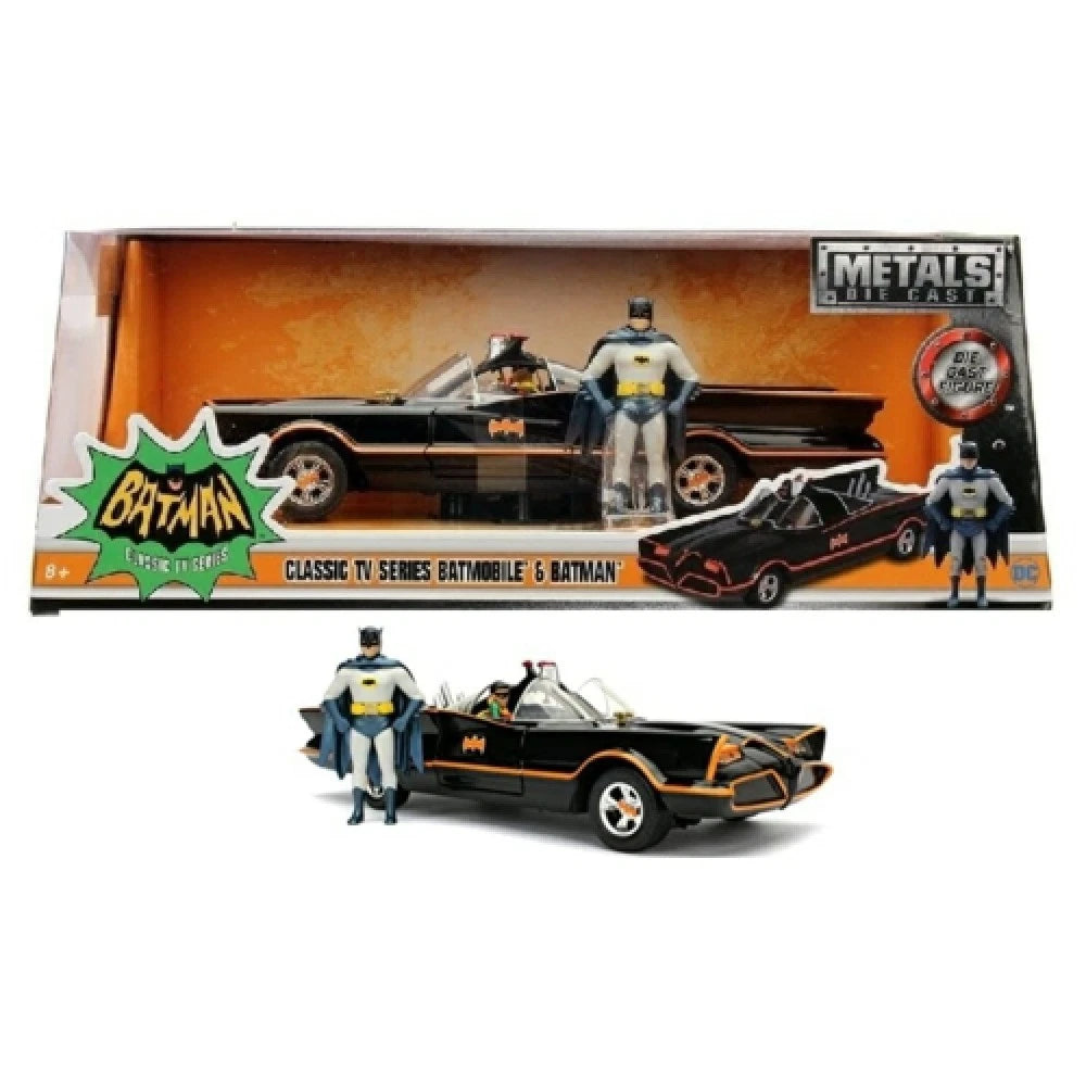 JADA 1966 BATMOBILE WITH BATMAN