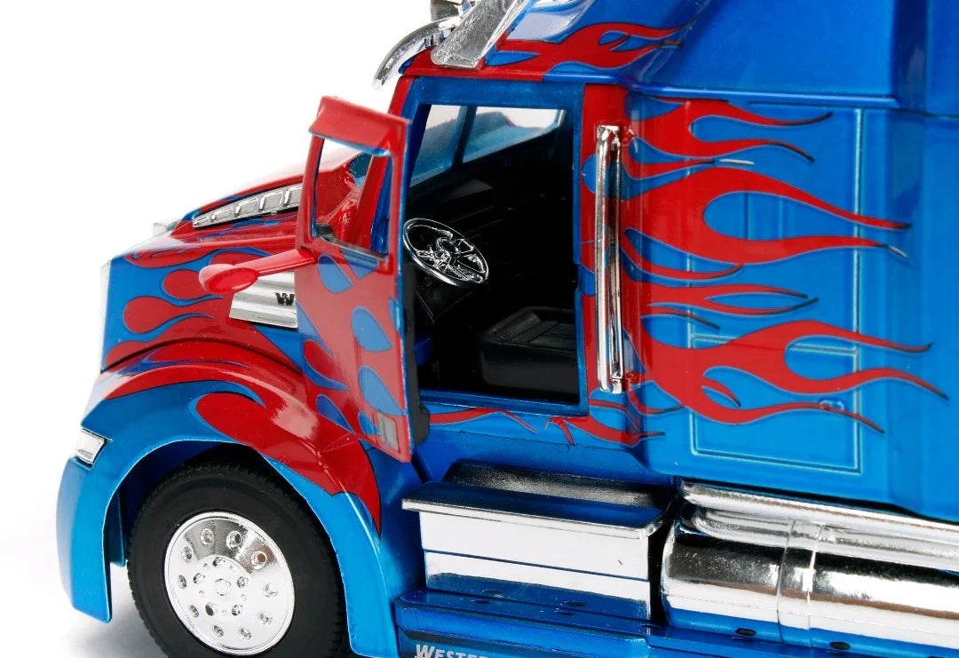 JADA WESTERN STAR 5700 XE PHANTOM OPTIMUS PRIME TRANSFORMERS