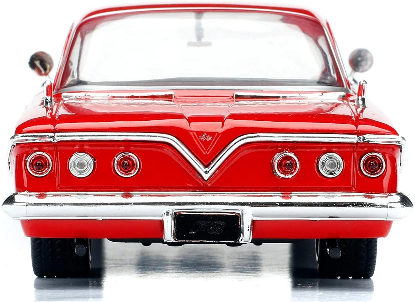 JADA 1961 CHEVROLET IMPALA DOMS FAST AND FURIOUS 8 RED