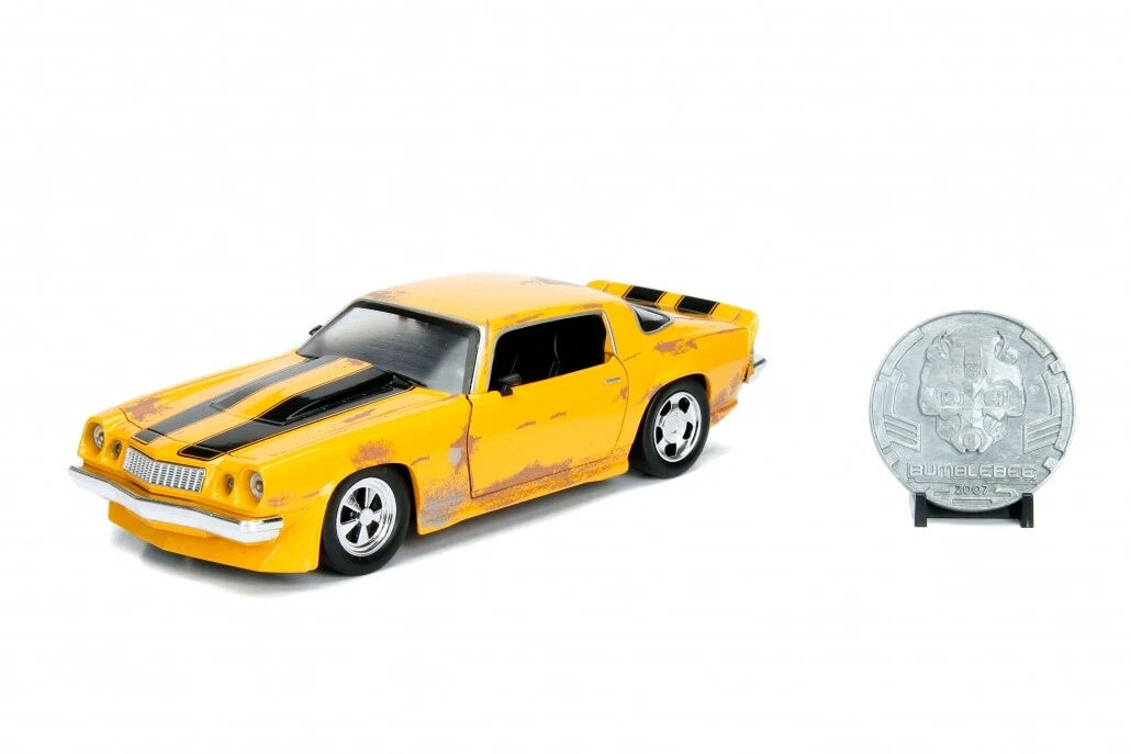 JADA 1977 CHEVROLET CAMARO TRANSFORMERS BUMBLEBEE