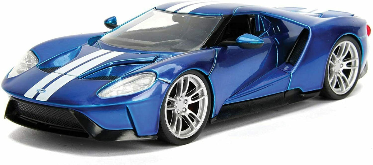 JADA 2017 FORD GT BLUE BIG TIME MUSCLE