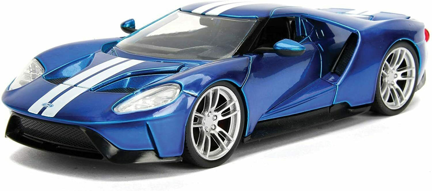 JADA 2017 FORD GT BLUE BIG TIME MUSCLE