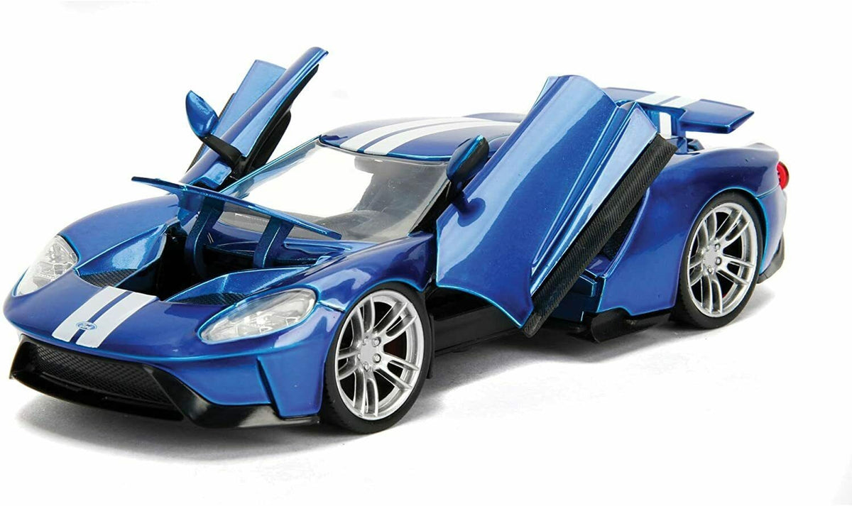 JADA 2017 FORD GT BLUE BIG TIME MUSCLE