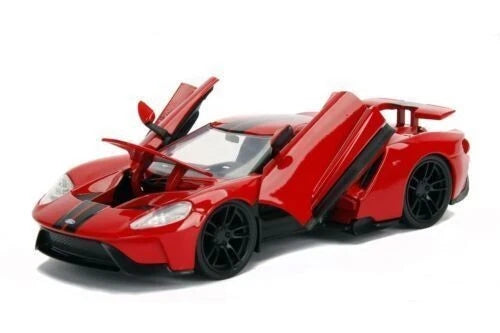 JADA FORD GT RED WITH BLACK STRIPES 2021 HERITAGE EDITION