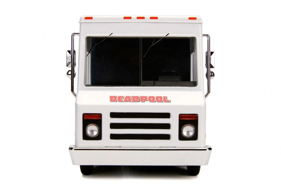 JADA MARVEL DEADPOOL TACO TRUCK + DEADPOOL FIGURE