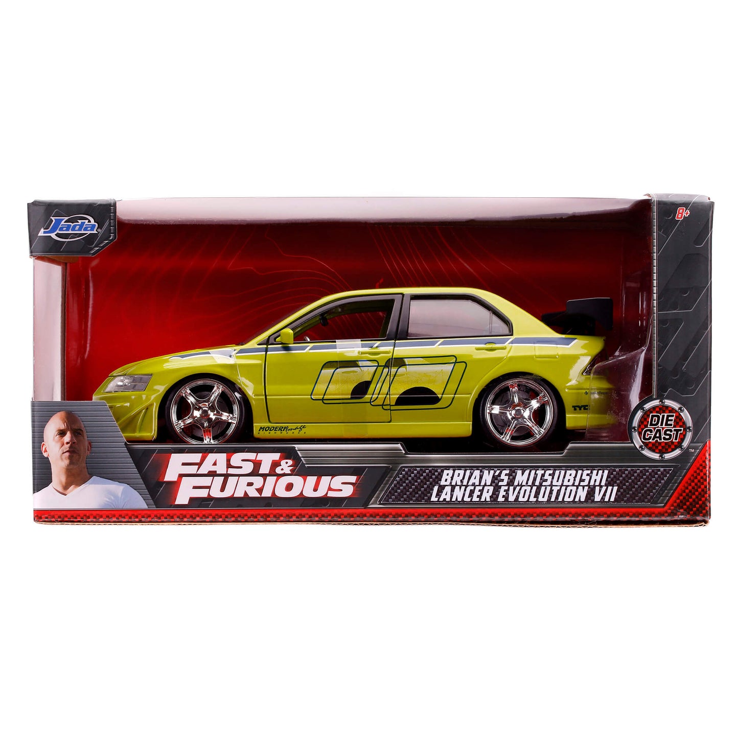 JADA 2002 MITSUBISHI LANCER EVOLUTION VII FAST AND FURIOUS