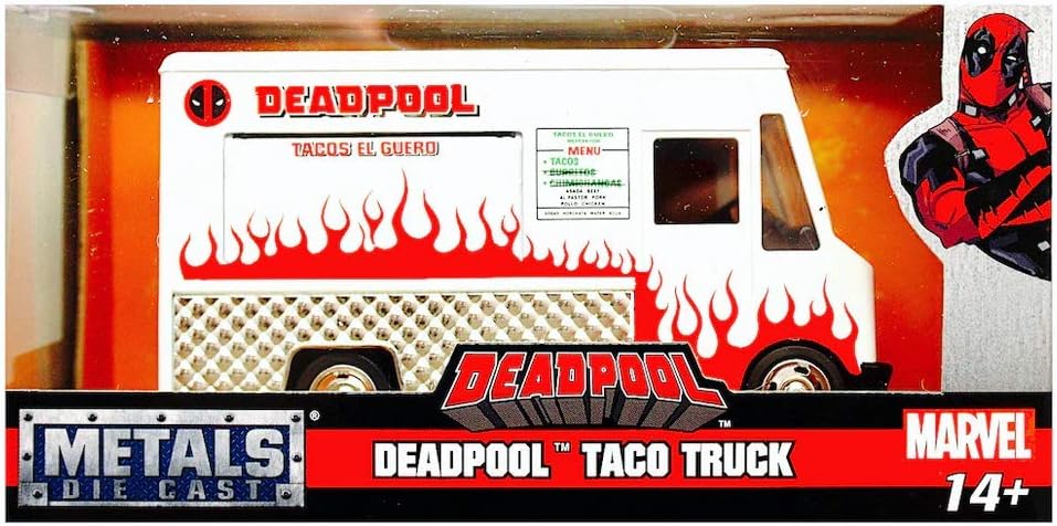JADA DEADPOOL FOOD TRUCK TACOS EL GUERO