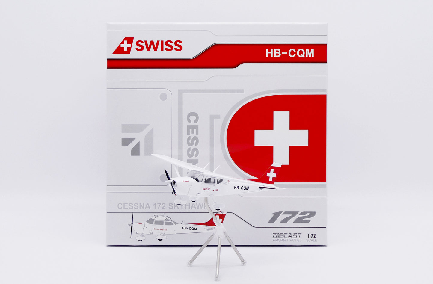 JC WINGS CESSNA 172N SKYHAWK SWISS FLYING CLUB REG: HB-CQM