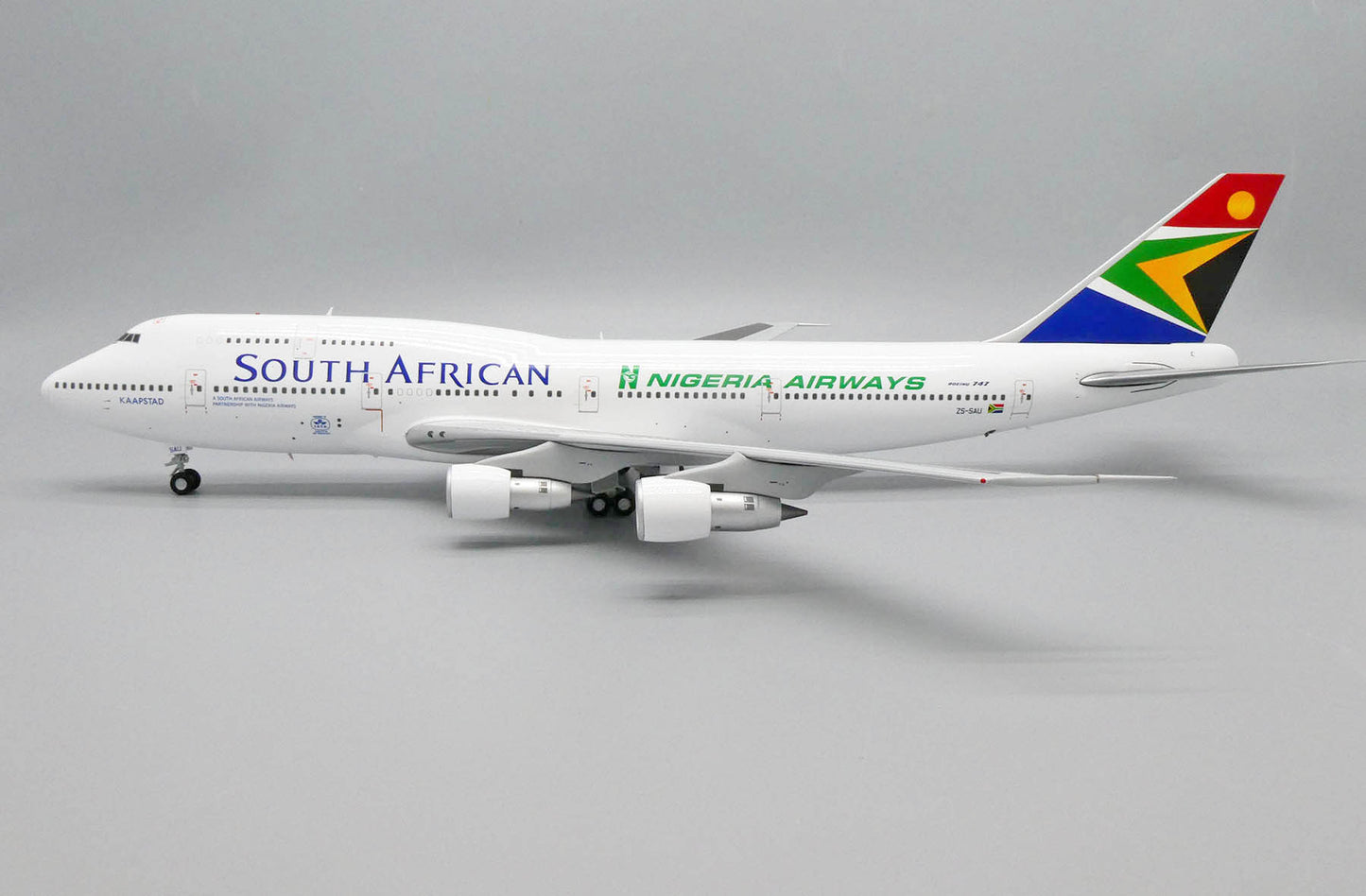 JC WINGS B747-300 SOUTH AFRICAN AIRWAYS "NIGERIA AIRWAYS" REG: ZS-SAU