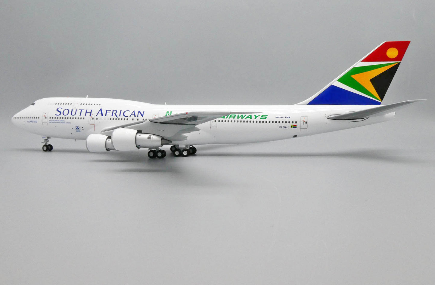 JC WINGS B747-300 SOUTH AFRICAN AIRWAYS "NIGERIA AIRWAYS" REG: ZS-SAU