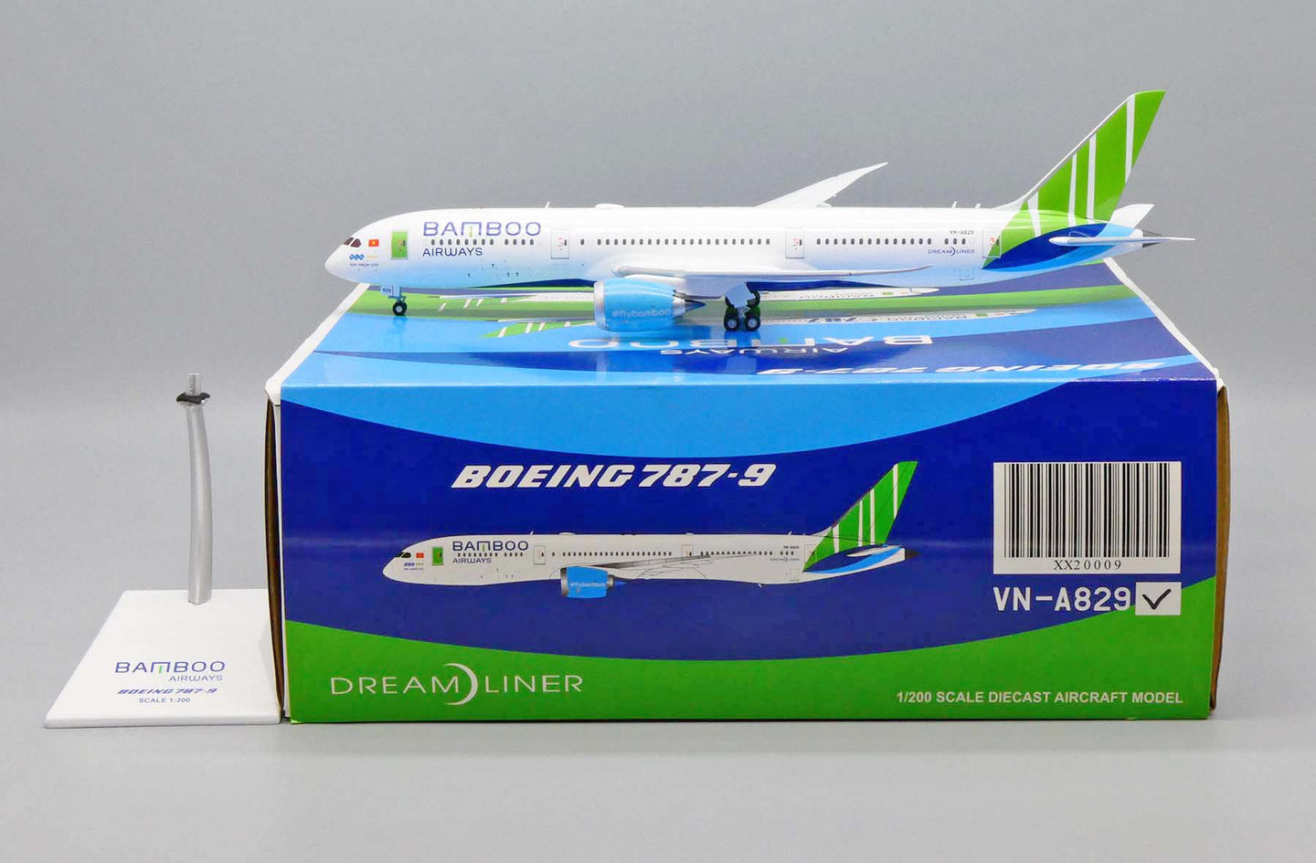 JC WINGS B787-9 DREAMLINER BAMBOO AIRWAYS REG: VN-A829