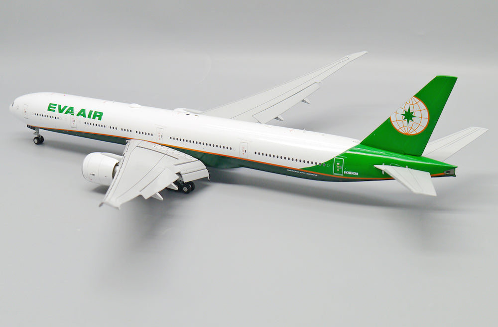 JC WINGS B777-300ER EVA AIR (ADVANCED ENGINE OPTION) (FLAPS DOWN) REG: ZK-OKT WITH STAND