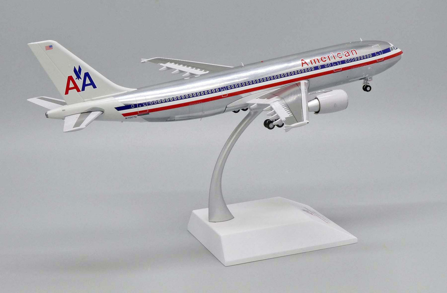 JC WINGS A300-600R AMERICAN AIRLINES (POLISHED) REG: N70074