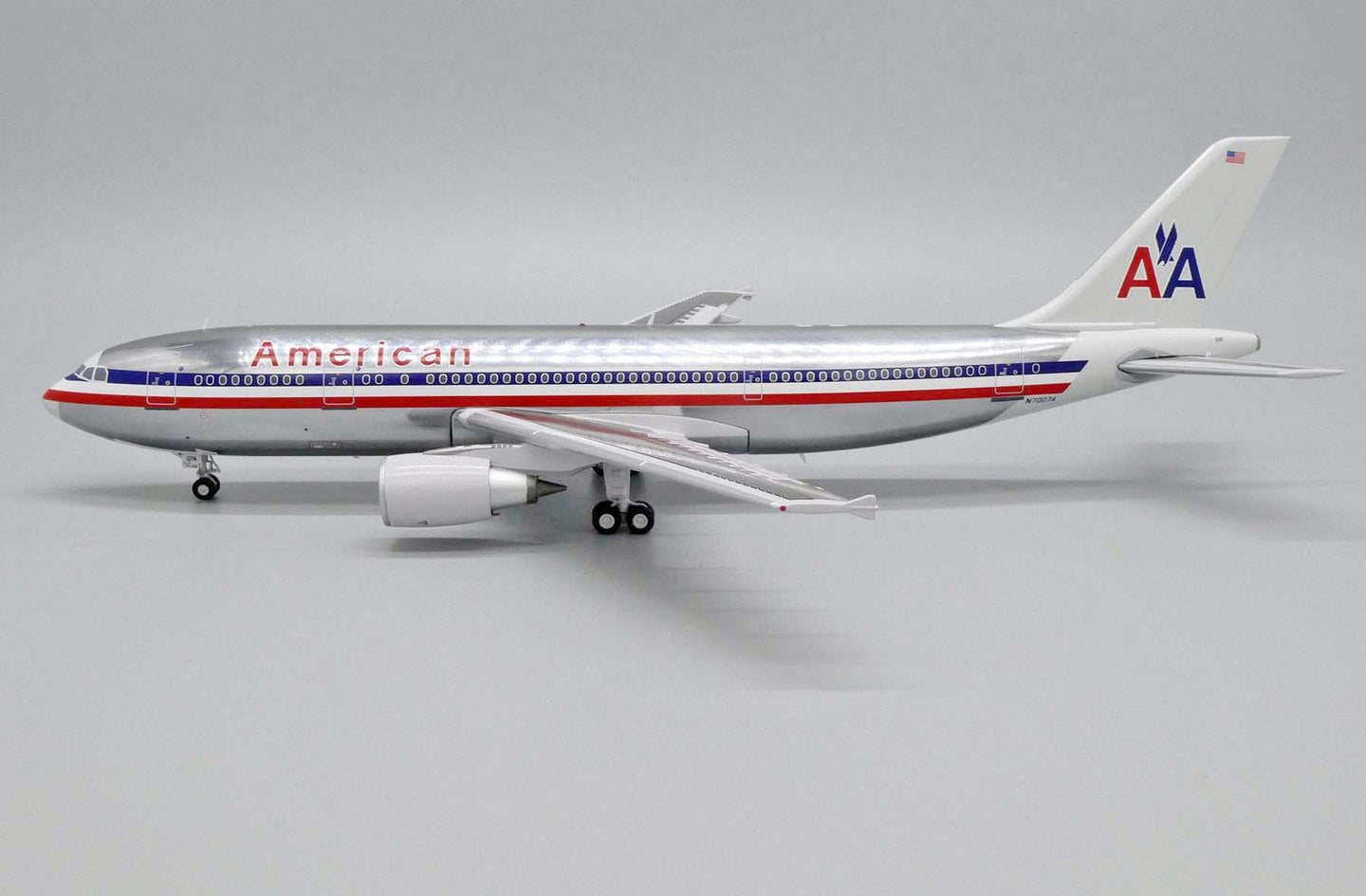 JC WINGS A300-600R AMERICAN AIRLINES (POLISHED) REG: N70074
