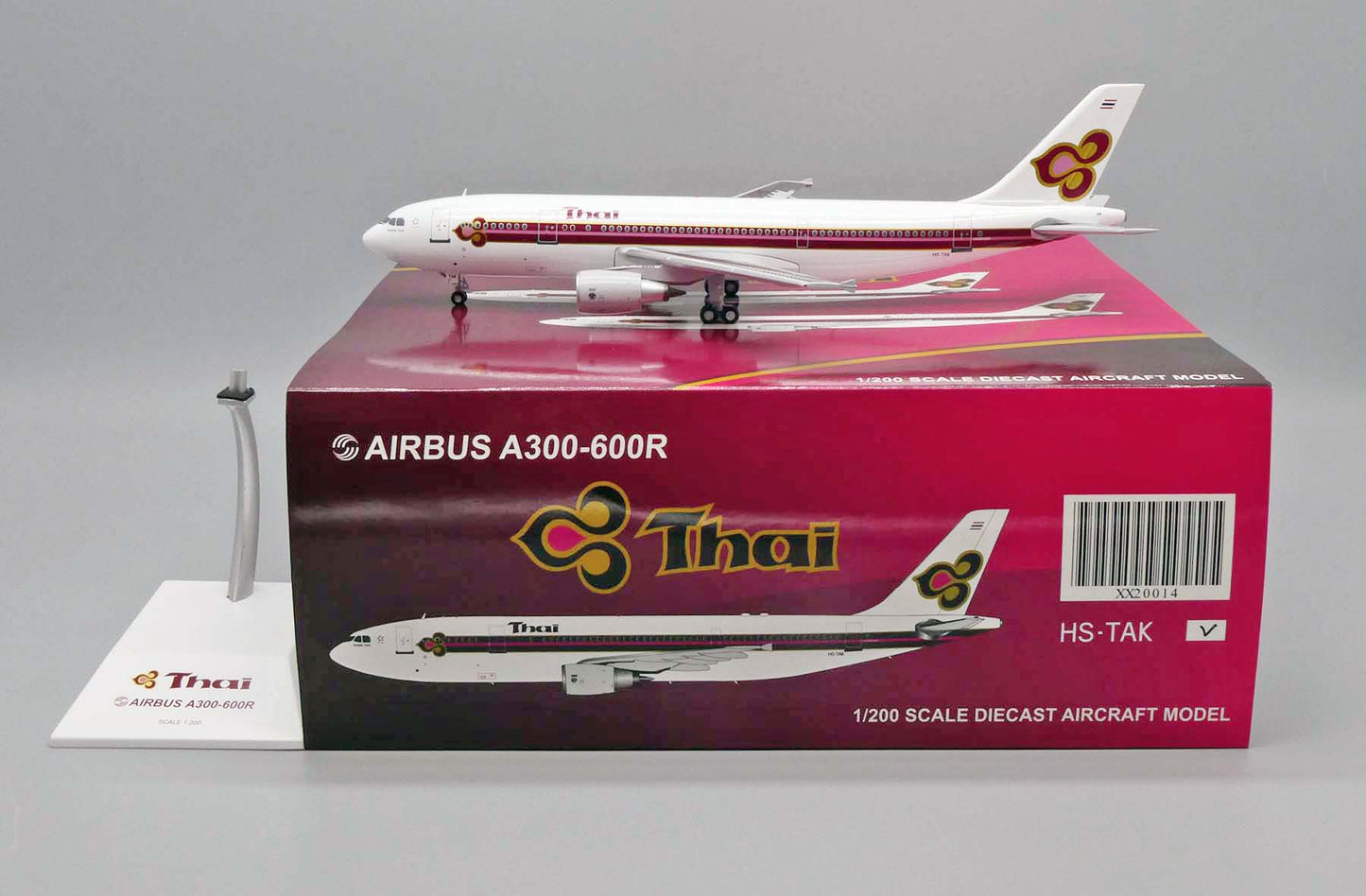JCWINGS AIRBUS A300-600R THAI AIRWAYS REG: HS-TAK